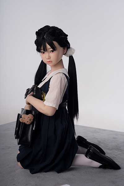 リアルドール　ロリータ 激カワ 美少女 TPEドール momodoll 凉子 138cm 22kg ホワイト肌 ...