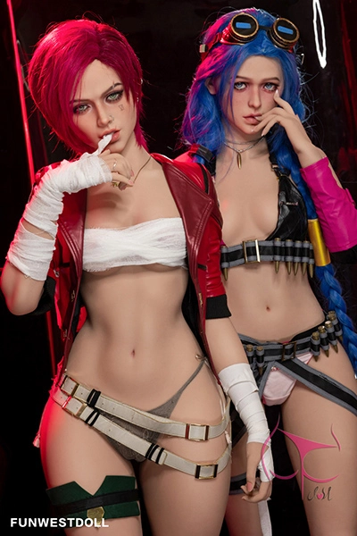 Funwest 等身 大 コスプレ ラブドール ヴァイ シルヴィ リーグ・オブ・レジェンド
