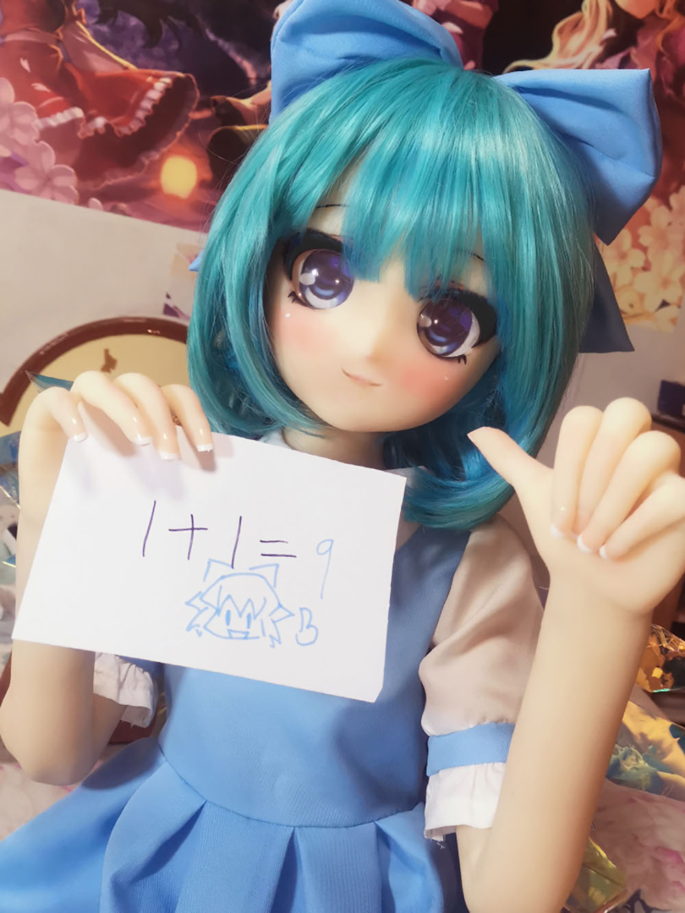 東方project チルノ コスプレラブドール